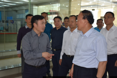 河北省政協(xié)副主席姜德果帶隊蒞臨川威考察去產(chǎn)能工作