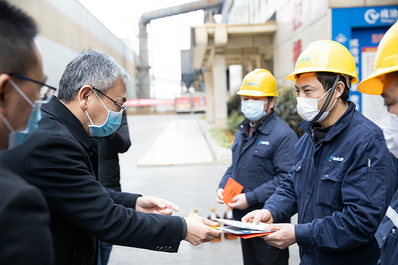抗擊疫情 心系員工 市總工會(huì)送來(lái)溫暖(圖2)