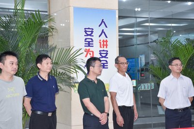 內(nèi)江市統(tǒng)計(jì)局到川威連界基地調(diào)研