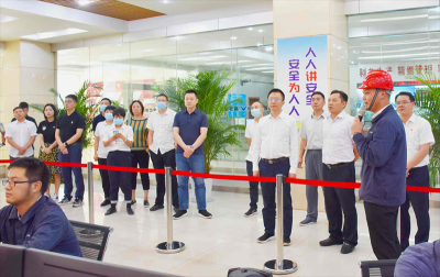 省委第十一巡視組來(lái)川威集團(tuán)連界基地調(diào)研