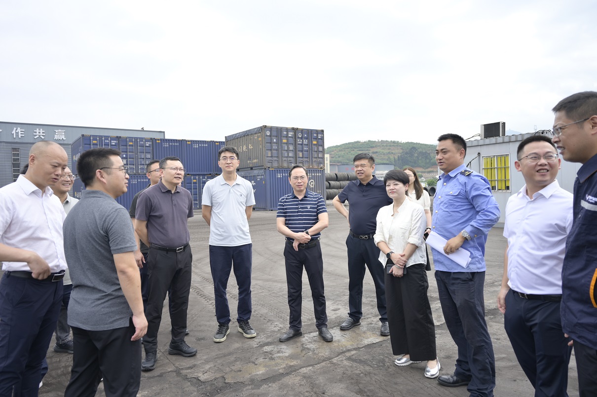搶抓新機(jī)遇，謀求新合作，匯聚新動(dòng)能——內(nèi)江考察團(tuán)蒞臨通宇物流參觀交流(圖2)